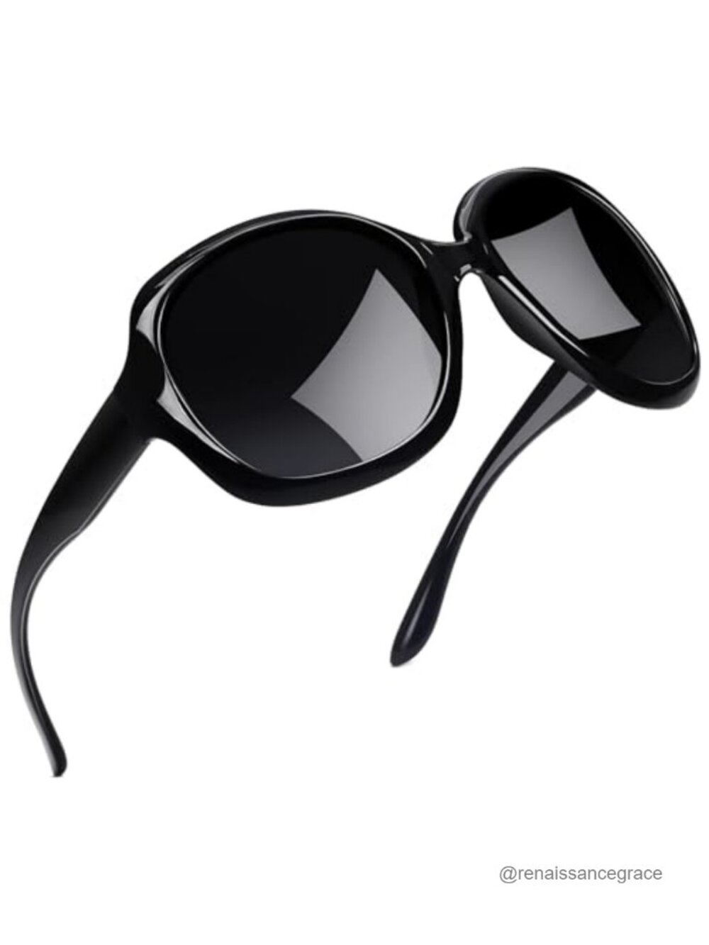 Oversized Butterfly Sunglasses for Women Polarized UV400 Protection Driving